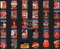 Load image into Gallery viewer, 31 Football Kansas Champion 2023 Designs Bundle PNG designspacks
