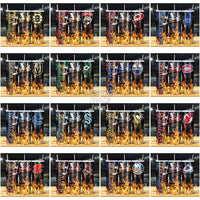 Load image into Gallery viewer, 31 Ice Hockey Fire Hand Tumbler Wrap Bundle Jpg
