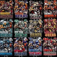 Load image into Gallery viewer, 31 Football Teams Mascots Designs Bundle PNG
