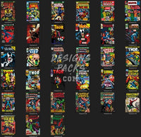 Load image into Gallery viewer, 31 Super Heroes Comics Designs Bundle Png

