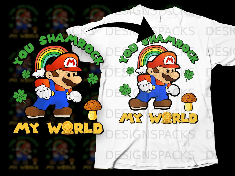 YOU SHAMROCK MY WORLD Rainbow Coin Mushroom product type