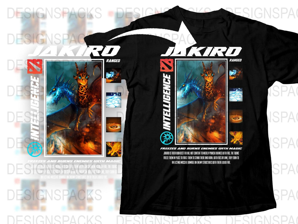 Unique Black T-Shirt with Blue Flame Graphic, Cool Fire Design, Trendy Men's Fashion Tees