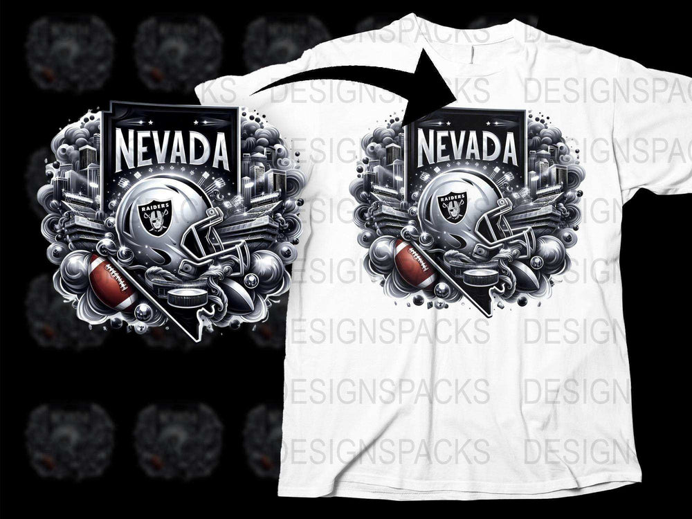Nevada Football-Themed T-Shirt, Sports Graphic Tee, Cool Raider Helmet Design, Unisex Adult Clothing
