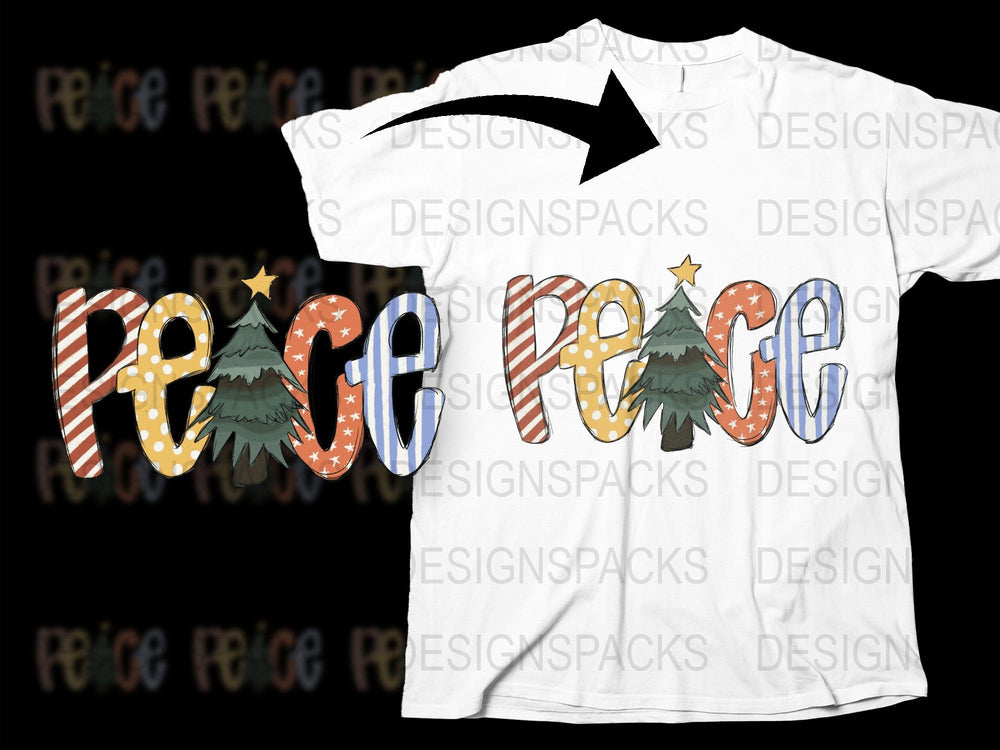 Reggae Peace T-Shirt, Colorful Text Design, Unique Unisex Music Inspired Tee