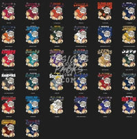 Load image into Gallery viewer, 32 Santa Christmas Football Teams Designs Bundle PNG designspacks
