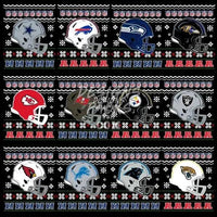 Load image into Gallery viewer, 32 Ugly Christmas Football Teams Helmets Designs Bundle PNG designspacks
