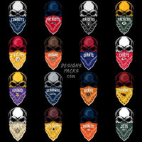 Load image into Gallery viewer, 32 Bandana Football Designs Bundle Png
