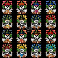 Load image into Gallery viewer, 32 Cannabis Skull Football Teams Designs Bundle PNG
