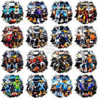 Load image into Gallery viewer, 32 Cartoon Bugs Car Gangster Football Designs Bundle Png
