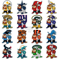 Load image into Gallery viewer, 32 Cartoon Bugs Taz Football Designs Bundle Png
