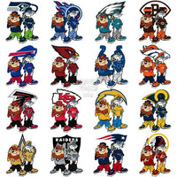 Load image into Gallery viewer, 32 Cartoon Bugs Taz Football Designs Bundle Png
