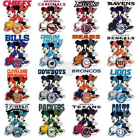Load image into Gallery viewer, 32 Cartoon Minnie Football Designs Bundle PNG
