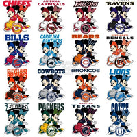 Load image into Gallery viewer, 32 Cartoon Minnie Football Designs Bundle Png
