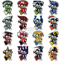 Load image into Gallery viewer, 32 Cartoon MINNIE Football Designs Bundle PNG
