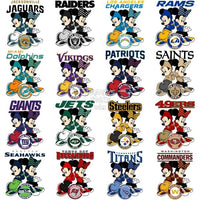 Load image into Gallery viewer, 32 Cartoon Minnie Football Designs Bundle Png
