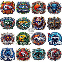 Load image into Gallery viewer, 32 Football Embroidered Style Stitching Teams Designs Bundle Png
