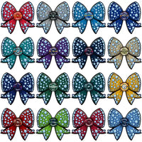 Load image into Gallery viewer, 32 Football Teams Bling Bow Designs Bundle PNG
