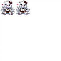 Load image into Gallery viewer, 32 Football Teams Carebear Cheerleader Designs Bundle PNG
