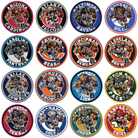 Load image into Gallery viewer, 32 Football Teams FatHead Logos Designs Bundle PNG
