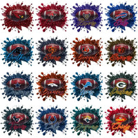 Load image into Gallery viewer, 32 Football Teams Football &amp; Logo Splash Designs Bundle PNG
