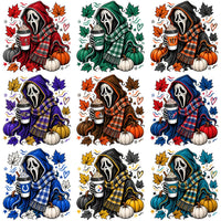Cargar imagen en el visor de la galería, 32 Football Teams Ghostface Fall Drink Designs Bundle PNG
