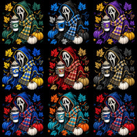 Cargar imagen en el visor de la galería, 32 Football Teams Ghostface Fall Drink Designs Bundle PNG
