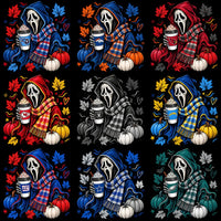 Cargar imagen en el visor de la galería, 32 Football Teams Ghostface Fall Drink Designs Bundle PNG
