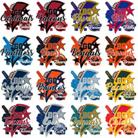 Load image into Gallery viewer, 32 Football Teams Go Team Bolt Designs Bundle PNG
