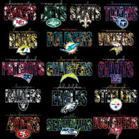 Load image into Gallery viewer, 32 Football Teams Gothic Skulls Designs Bundle PNG
