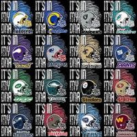 Load image into Gallery viewer, 32 Football Teams In My DNA Designs Bundle PNG
