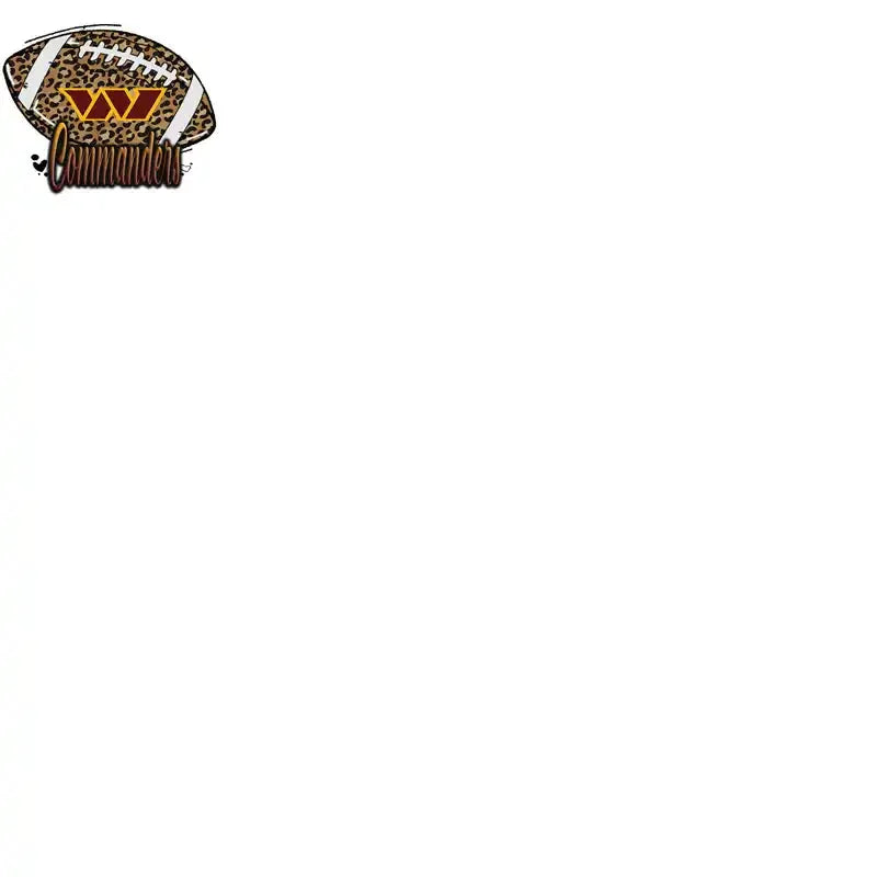32 Football Teams Leopard Football Designs Bundle PNG