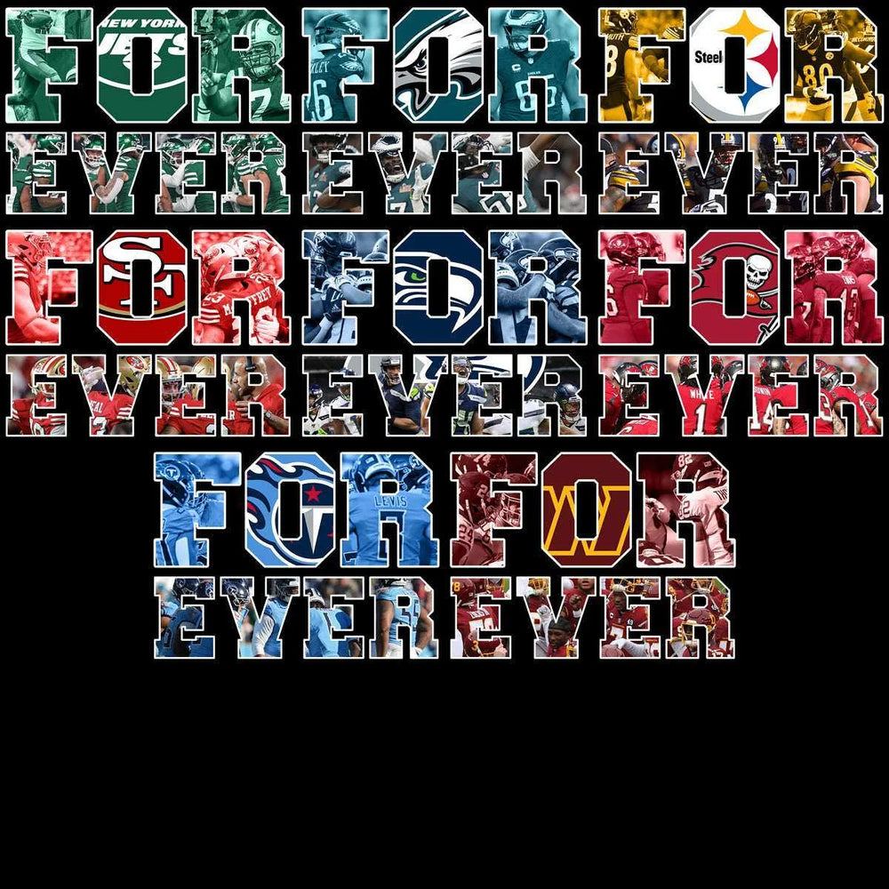32 Football Teams Logo Forever Designs Bundle PNG