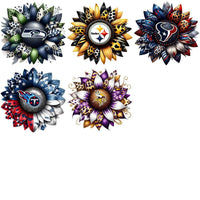 Load image into Gallery viewer, 32 Football Teams Logo Sunflower Designs Bundle PNG
