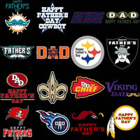 Load image into Gallery viewer, 32 Football Teams Logos Father's Day Designs Bundle PNG

