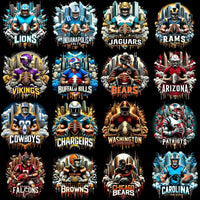 Load image into Gallery viewer, 32 Football Teams Player Designs Bundle PNG
