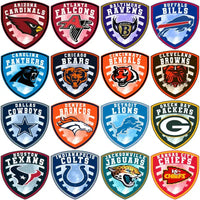 Load image into Gallery viewer, 32 Football Teams Shield Logo Designs Bundle PNG
