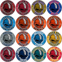 Load image into Gallery viewer, 32 Football Teams Skull Logo Designs Bundle PNG
