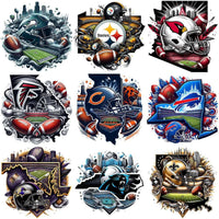 Load image into Gallery viewer, 32 Football Teams Smoke Map Logo Designs Bundle PNG
