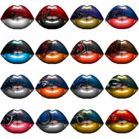 Load image into Gallery viewer, 32 Football Teams Team Lips Designs Bundle PNG
