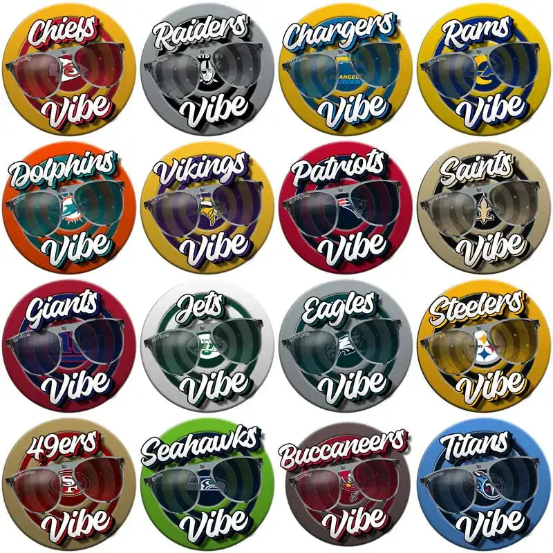 32 Football Teams Vibes Designs Bundle PNG