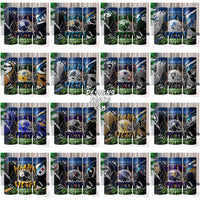 Load image into Gallery viewer, 32 Football Teams Who Ya With Sport Tumbler Wrap Bundle Jpg
