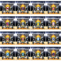 Load image into Gallery viewer, 32 Football Teams Zombie Fire Tumbler Wrap Bundle Jpg
