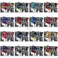 Load image into Gallery viewer, 32 FOR LIFE Football Designs Bundle PNG
