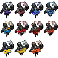 Load image into Gallery viewer, 32 Funny Football Teams Graffiti Thug Skull Finger Designs Bundle PNG
