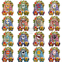 Load image into Gallery viewer, 32 Gnome Christmas Football Teams Designs Bundle Png
