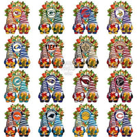 Load image into Gallery viewer, 32 Gnome Christmas Football Teams Designs Bundle PNG
