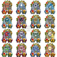 Load image into Gallery viewer, 32 Gnome Christmas Football Teams Designs Bundle PNG
