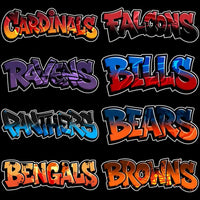 Load image into Gallery viewer, 32 GRAFFITI Football Teams Designs Bundle PNG
