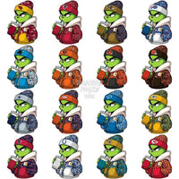 Load image into Gallery viewer, 32 Grinch With Drink Football Teams Designs Bundle Png
