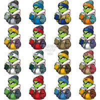 Load image into Gallery viewer, 32 Grinch With Drink Football Teams Designs Bundle Png
